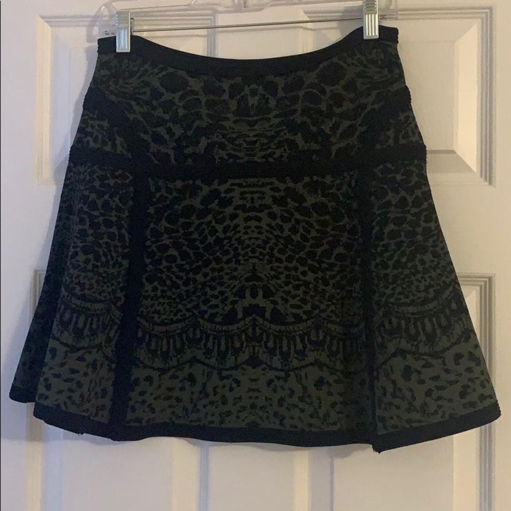 Diane von Furstenberg print flounce skirt Medium